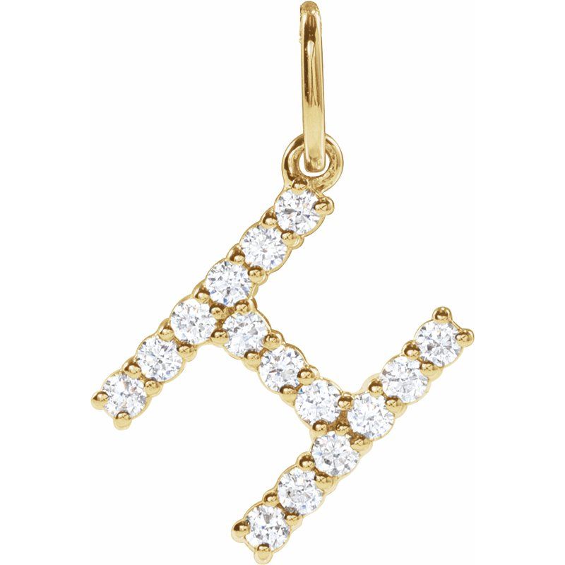 Accented Initial Necklace