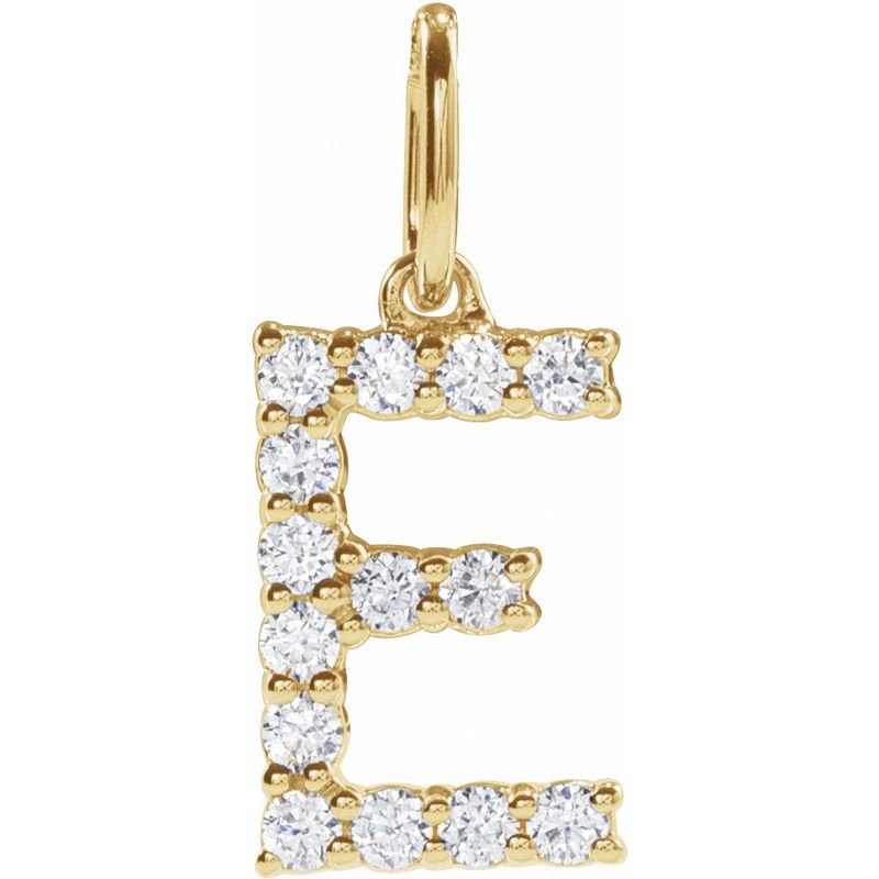 Accented Initial Necklace