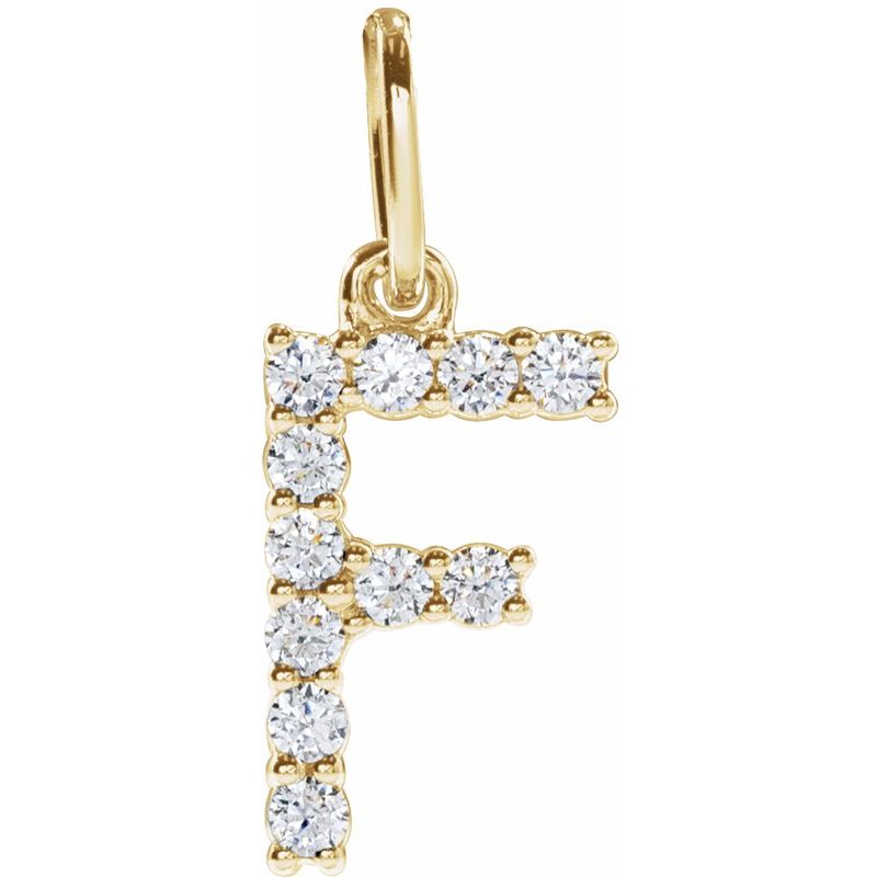 Accented Initial Necklace
