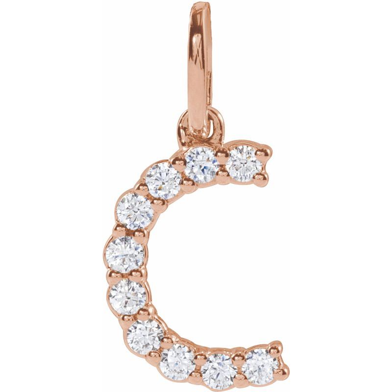 Accented Initial Necklace
