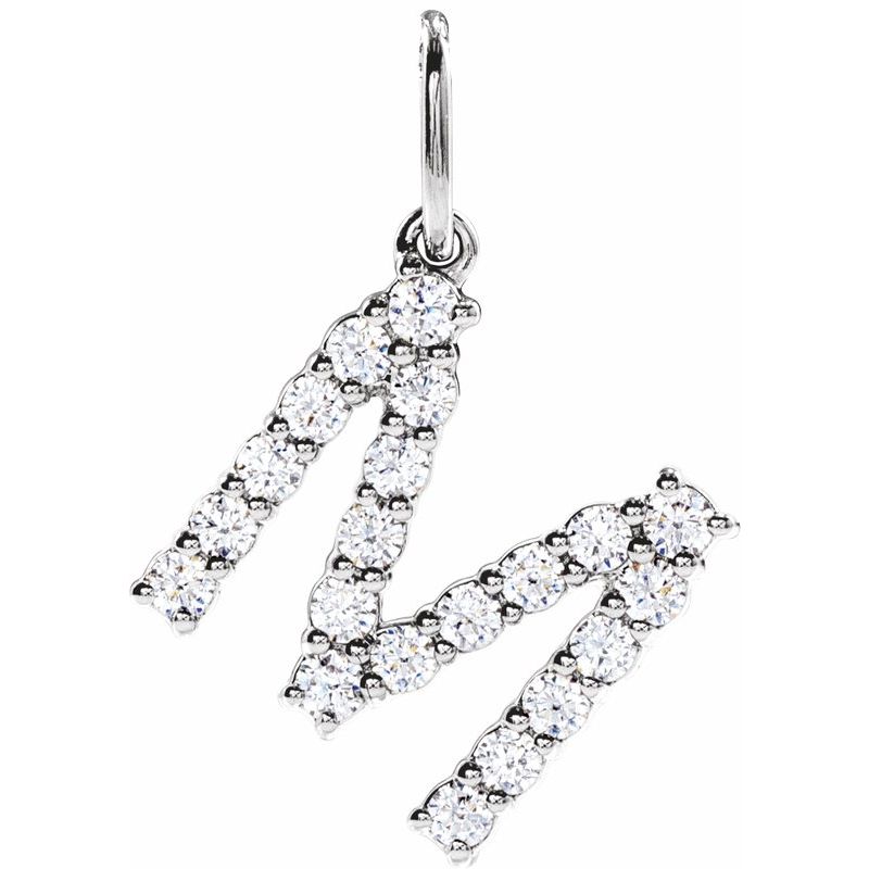 Accented Initial Necklace