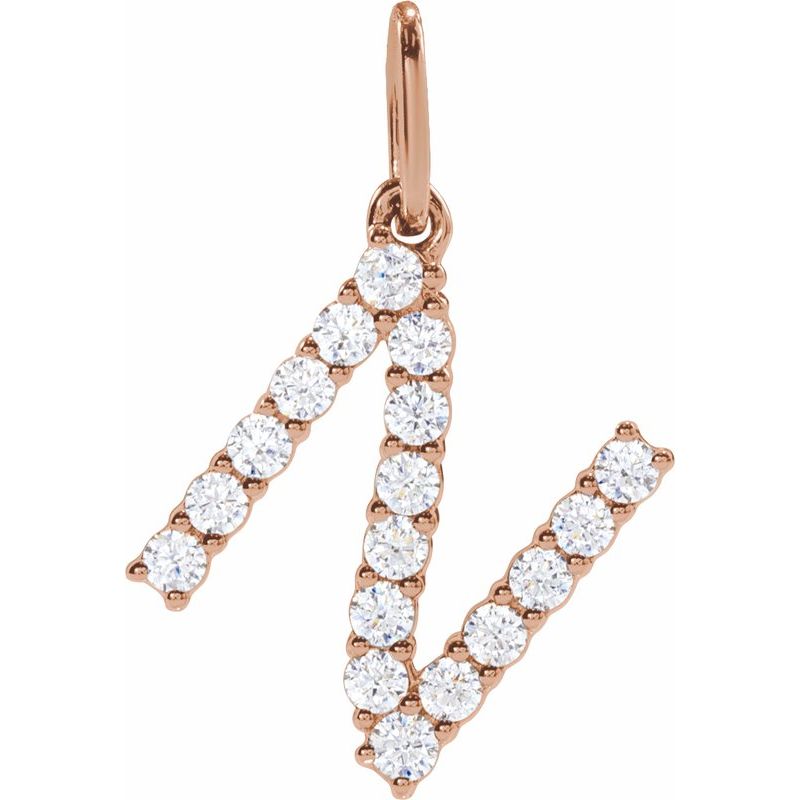 Accented Initial Necklace