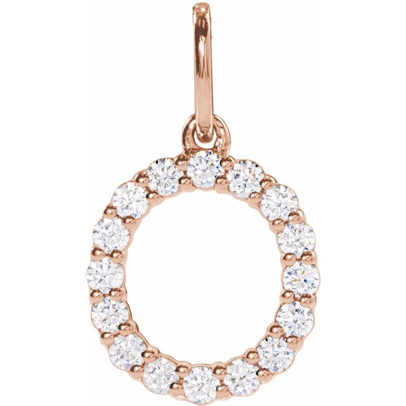 Accented Initial Necklace