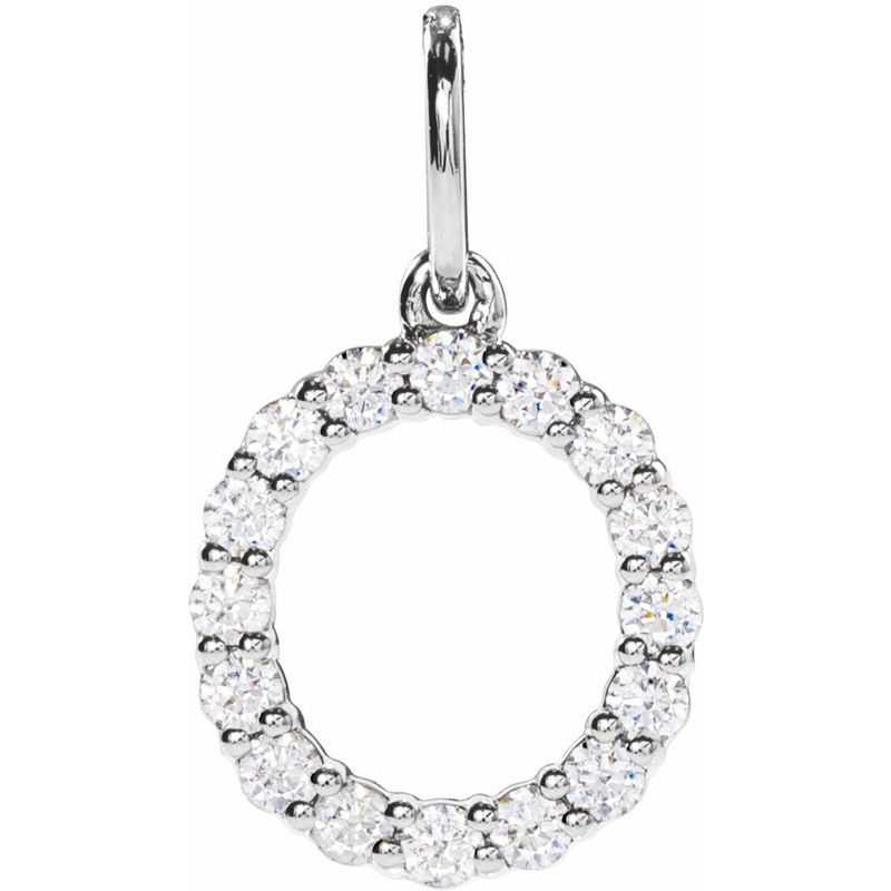 Accented Initial Necklace