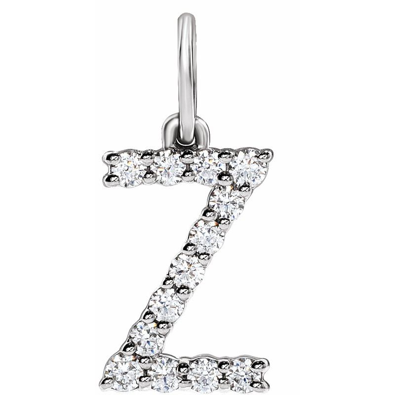 Accented Initial Necklace