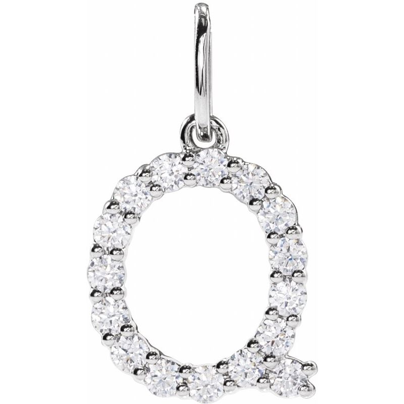 Accented Initial Necklace