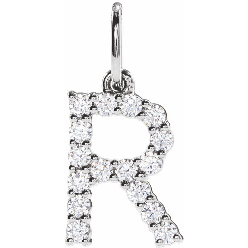 Accented Initial Necklace