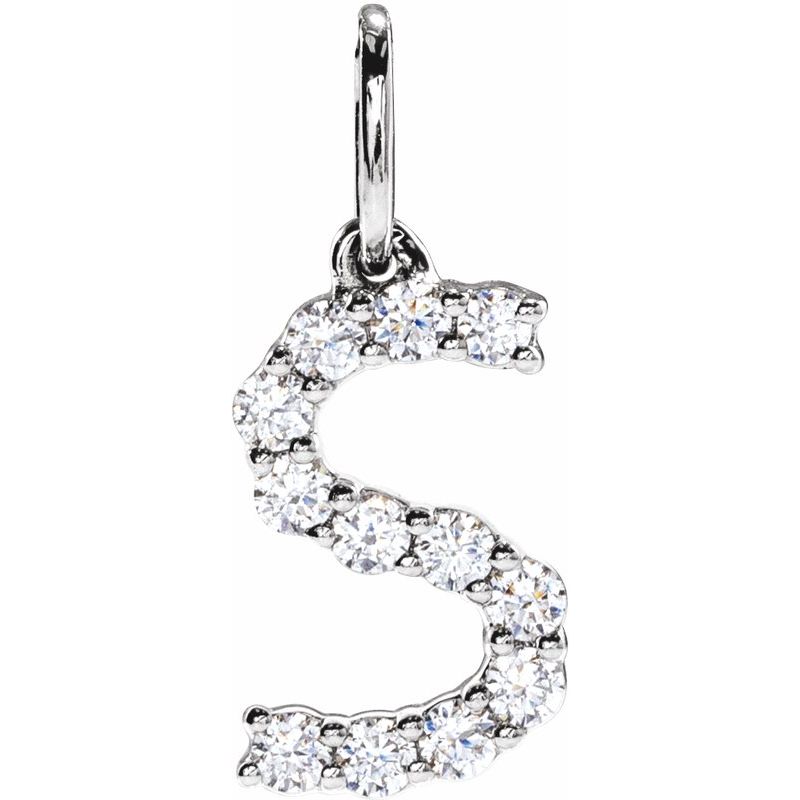 Accented Initial Necklace