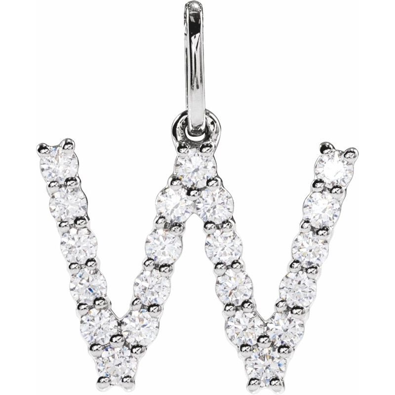 Accented Initial Necklace