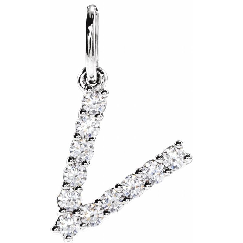 Accented Initial Necklace