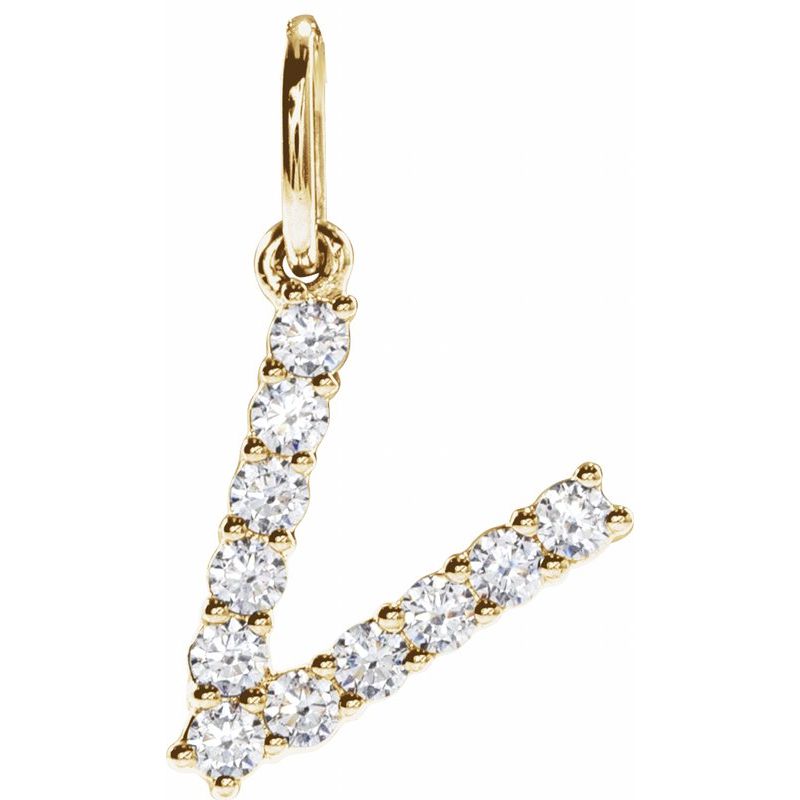 Accented Initial Necklace