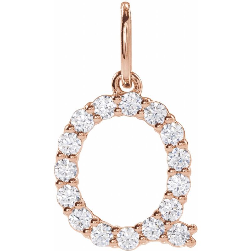 Accented Initial Necklace