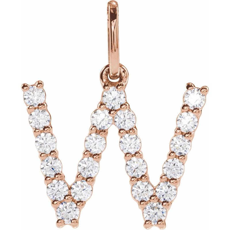 Accented Initial Necklace