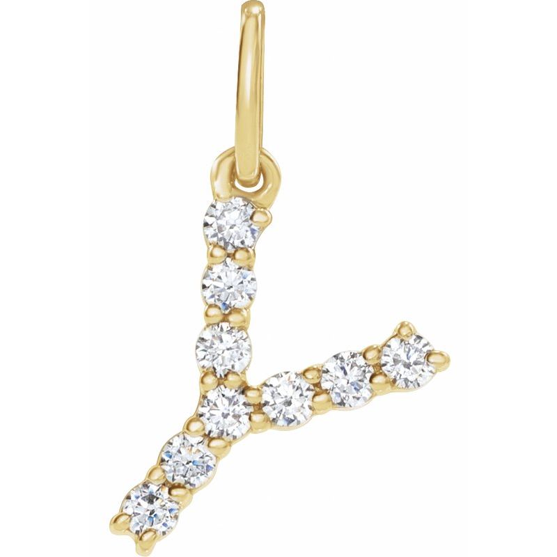 Accented Initial Necklace