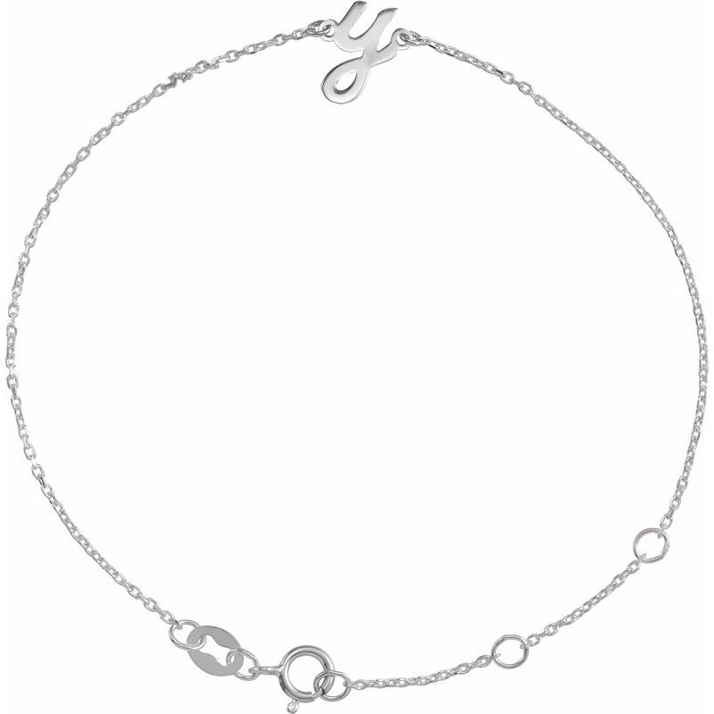 Script Initial Bracelet