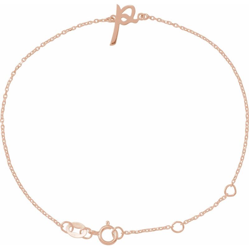 Script Initial Bracelet