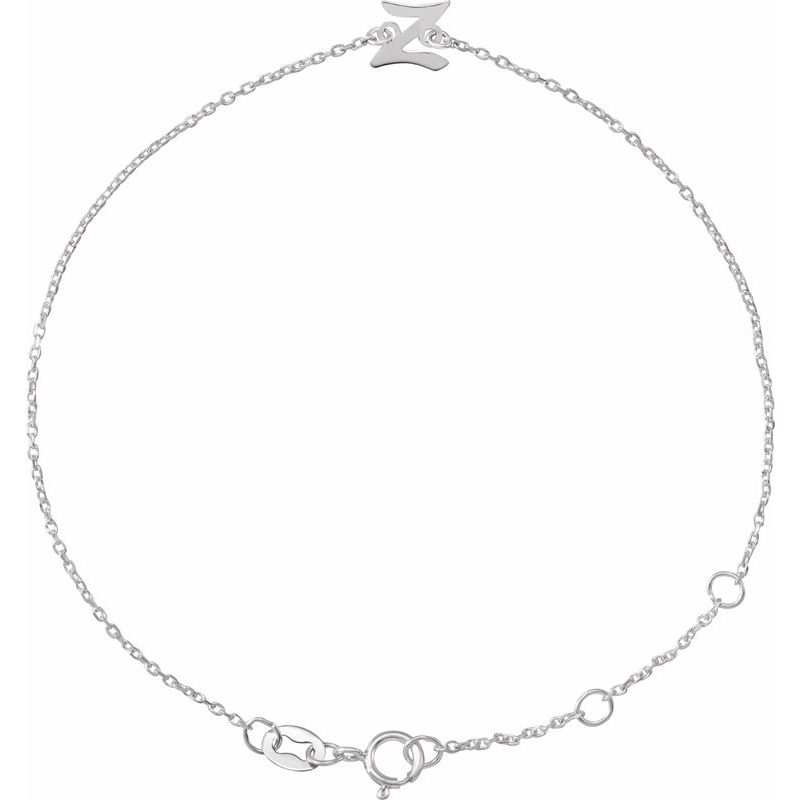 Script Initial Bracelet