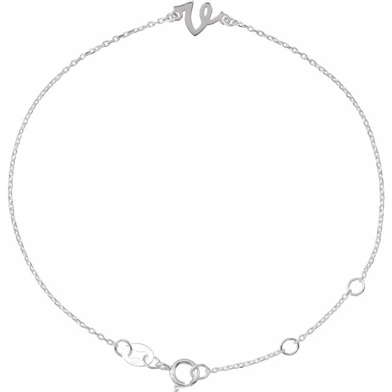 Script Initial Bracelet