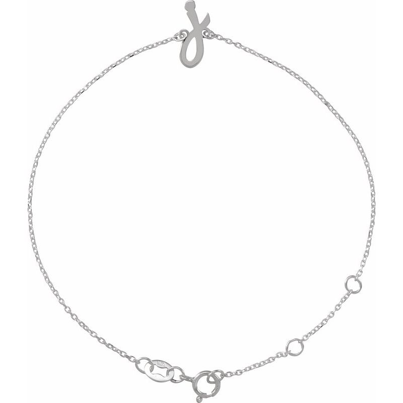 Script Initial Bracelet