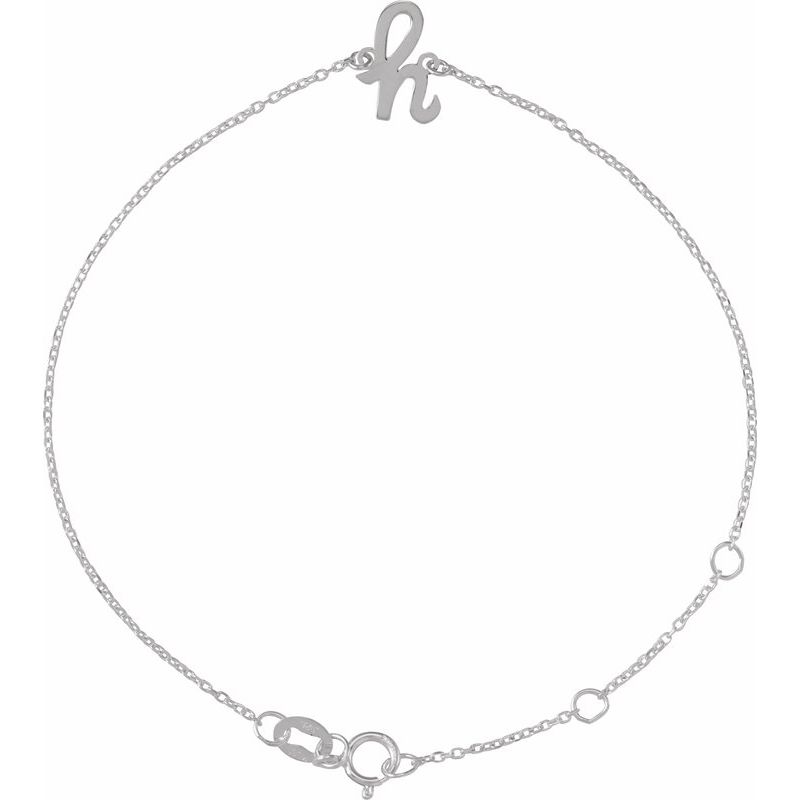 Script Initial Bracelet