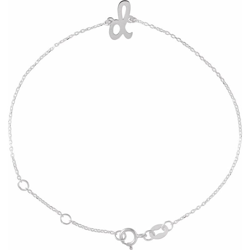Script Initial Bracelet