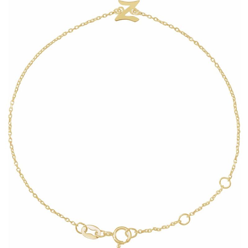 Script Initial Bracelet