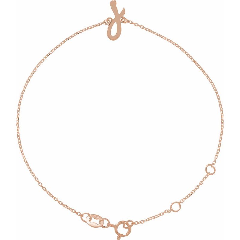 Script Initial Bracelet