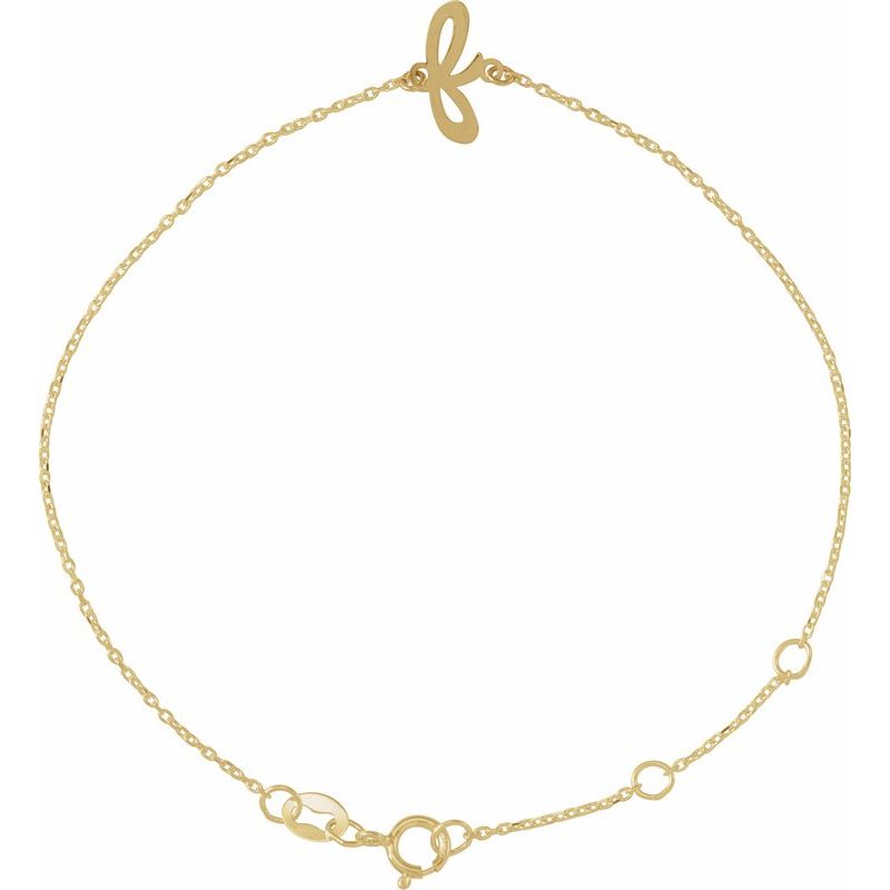 Script Initial Bracelet