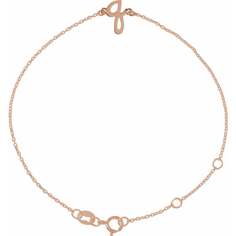 Script Initial Bracelet