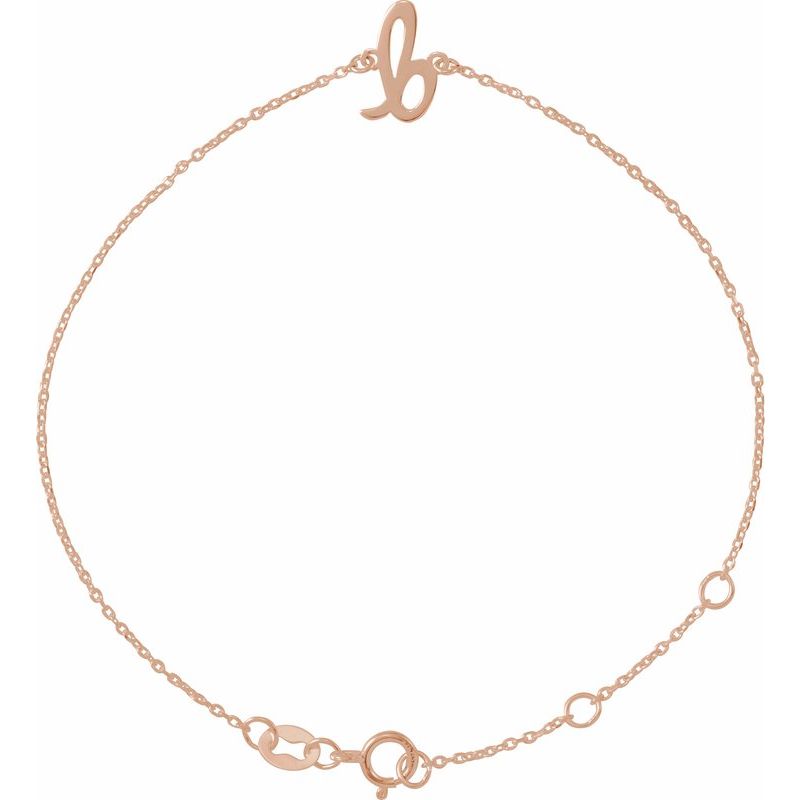 Script Initial Bracelet