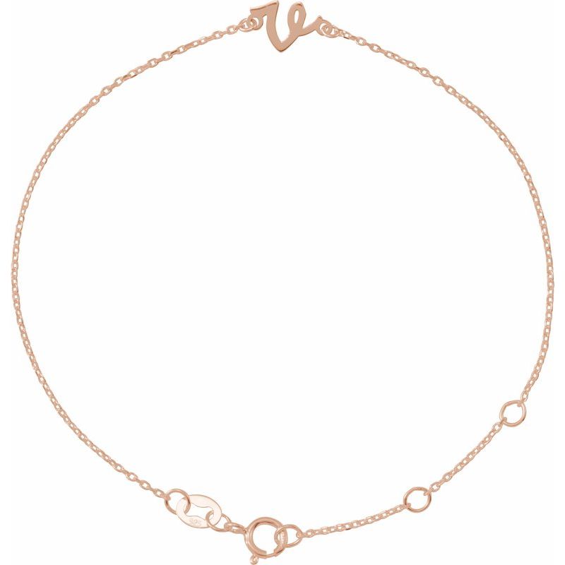 Script Initial Bracelet