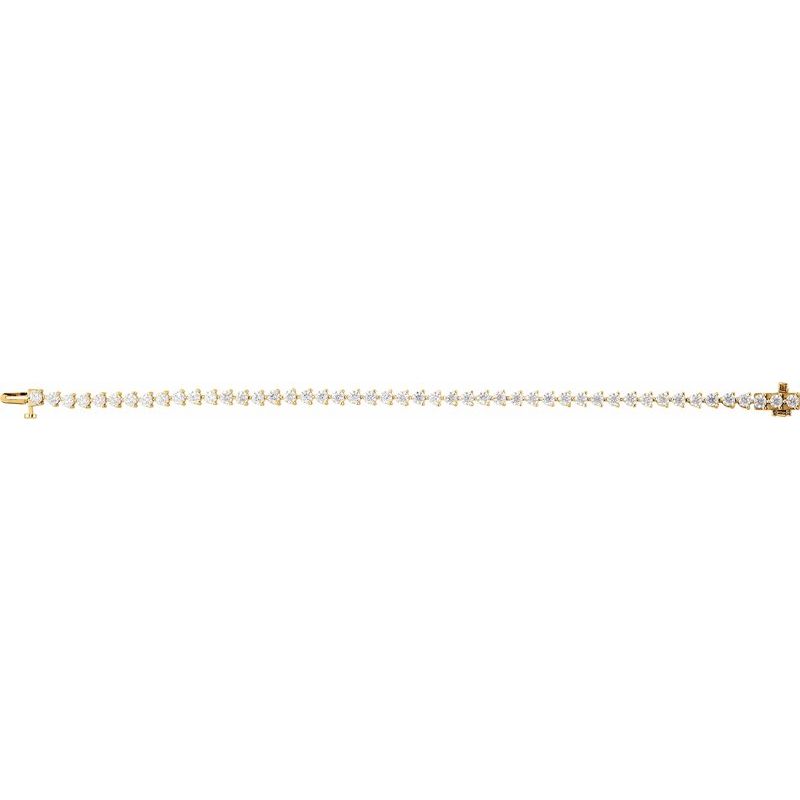 4 3/4 ctw Diamond Line 7 1/4" Bracelet