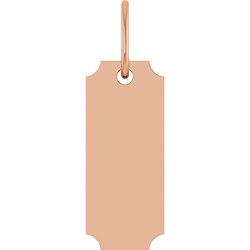 Engravable Dog Tag Necklace or Pendant No. 2