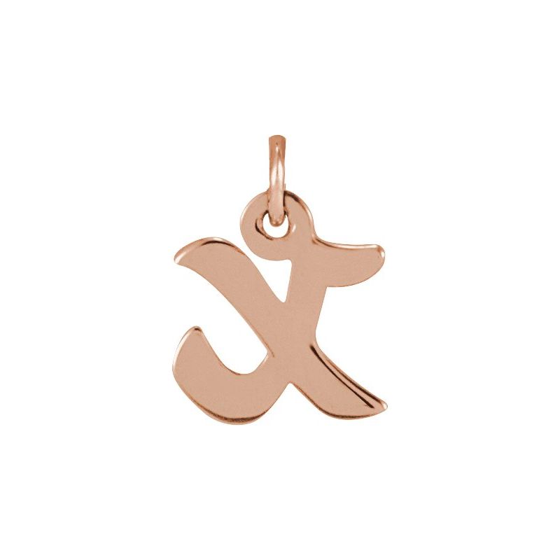 Petite Initial Necklace or Pendant