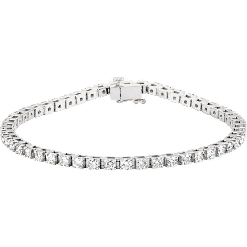 3 1/2 ctw Diamond Line 7 1/4″ Bracelet