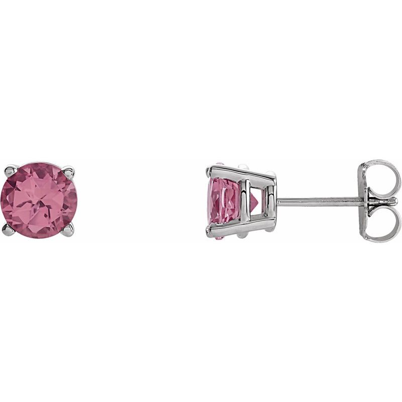 Round 4-Prong Stud Earrings No. 2