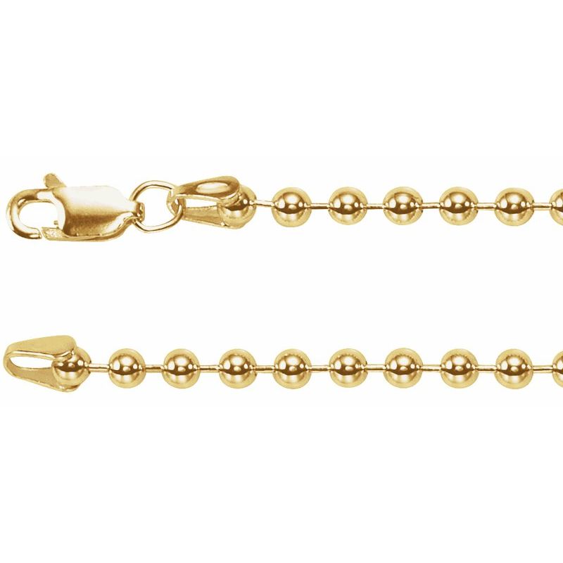 3 mm Hollow Bead Chain