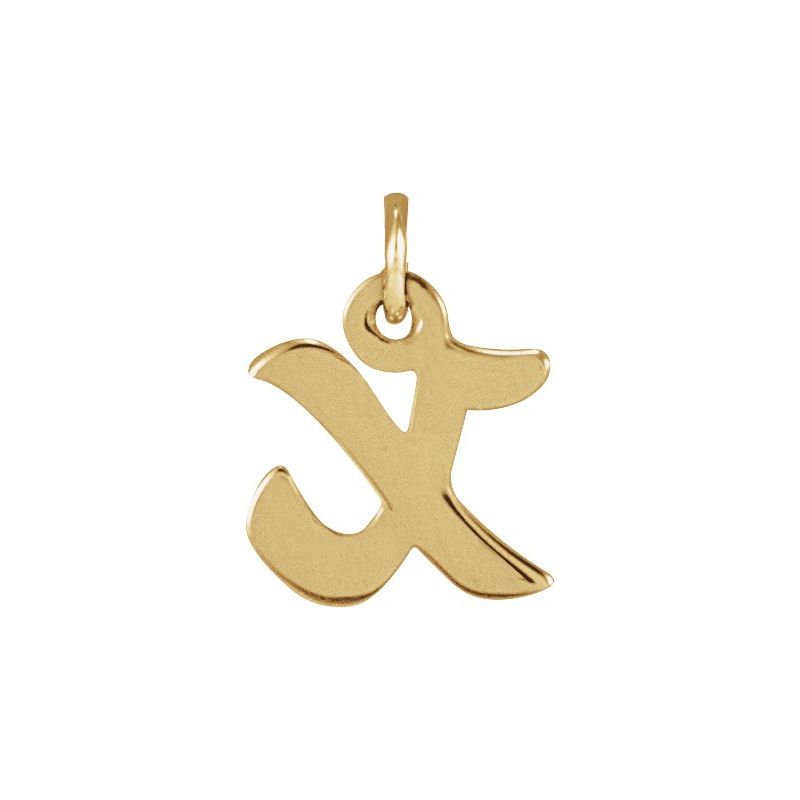 Petite Initial Necklace or Pendant