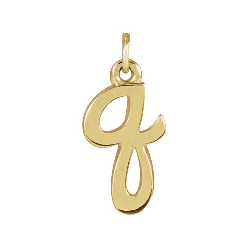 Petite Initial Necklace or Pendant