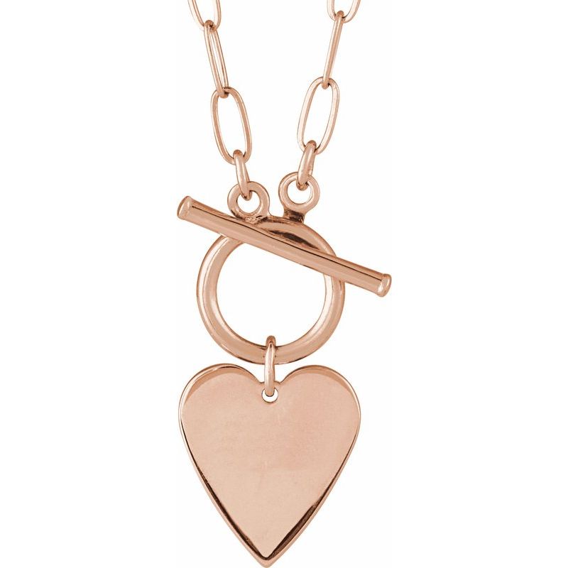 Engravable Toggle Necklace