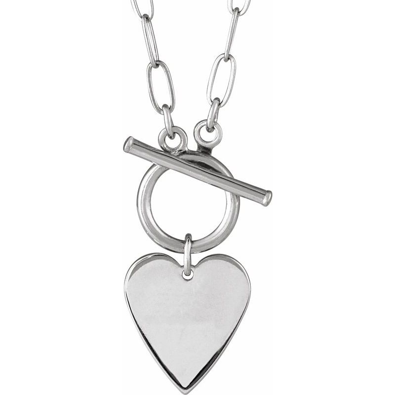 Engravable Toggle Necklace