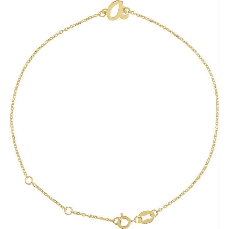 Script Initial Bracelet