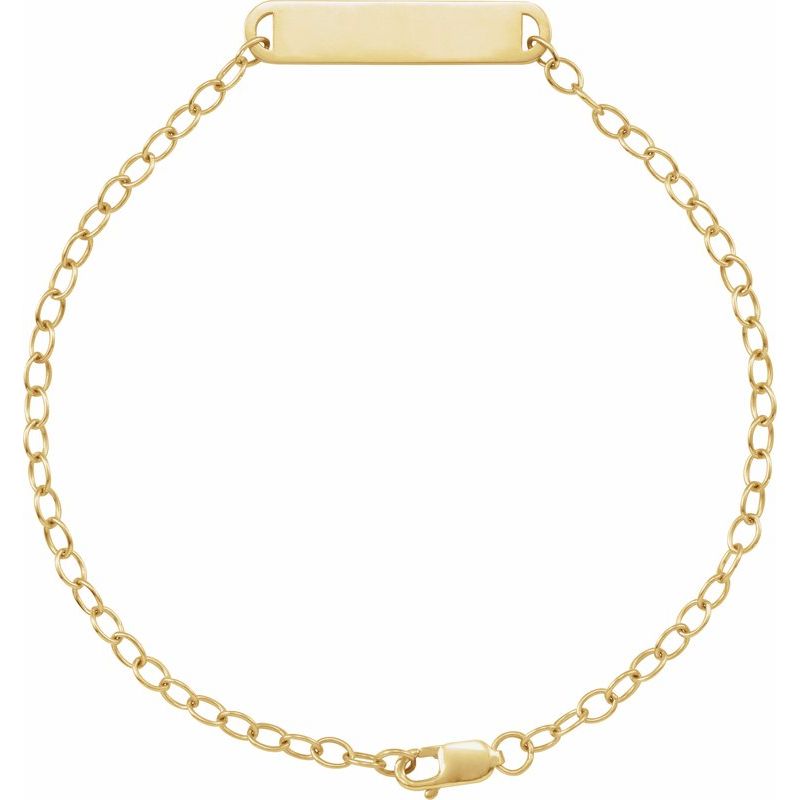 Engravable Bar 7" Bracelet No. 2