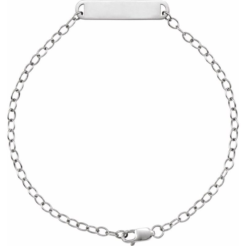 Engravable Bar 7″ Bracelet No. 2