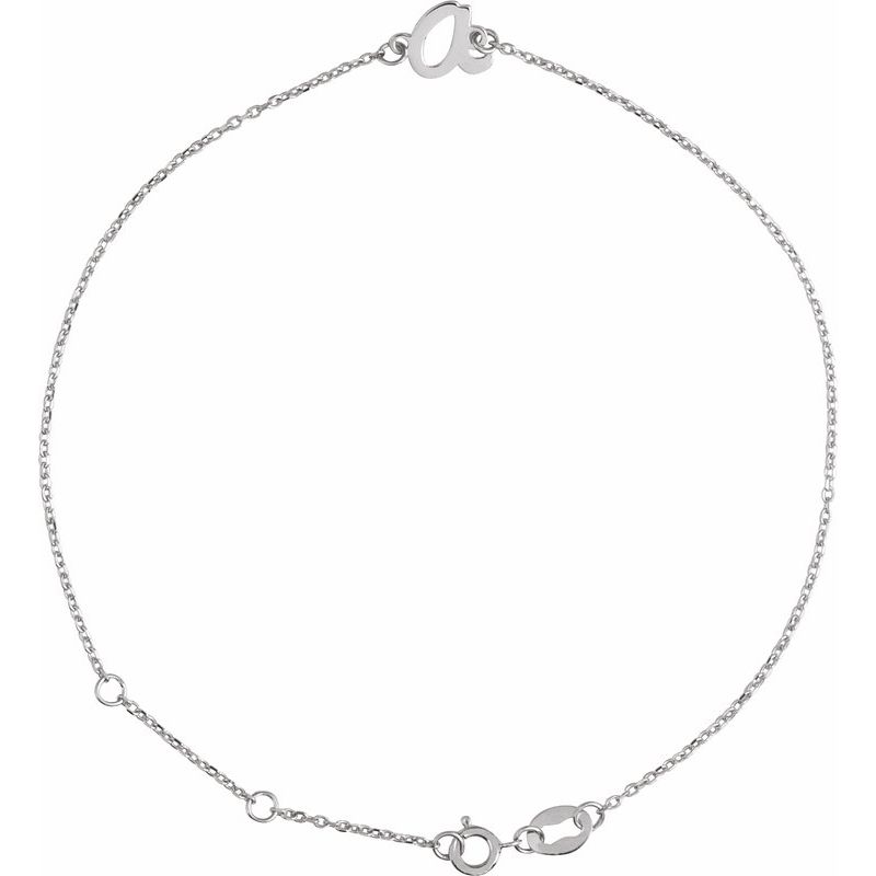 Script Initial Bracelet