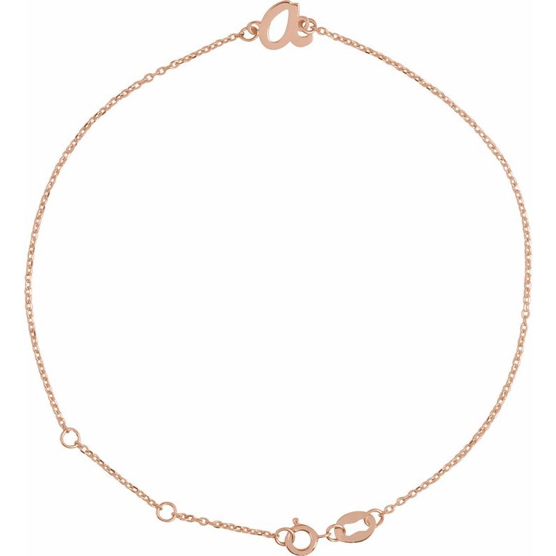 Script Initial Bracelet