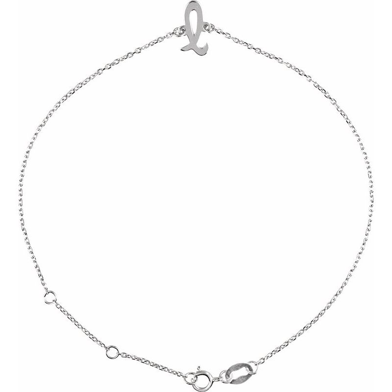 Script Initial Bracelet