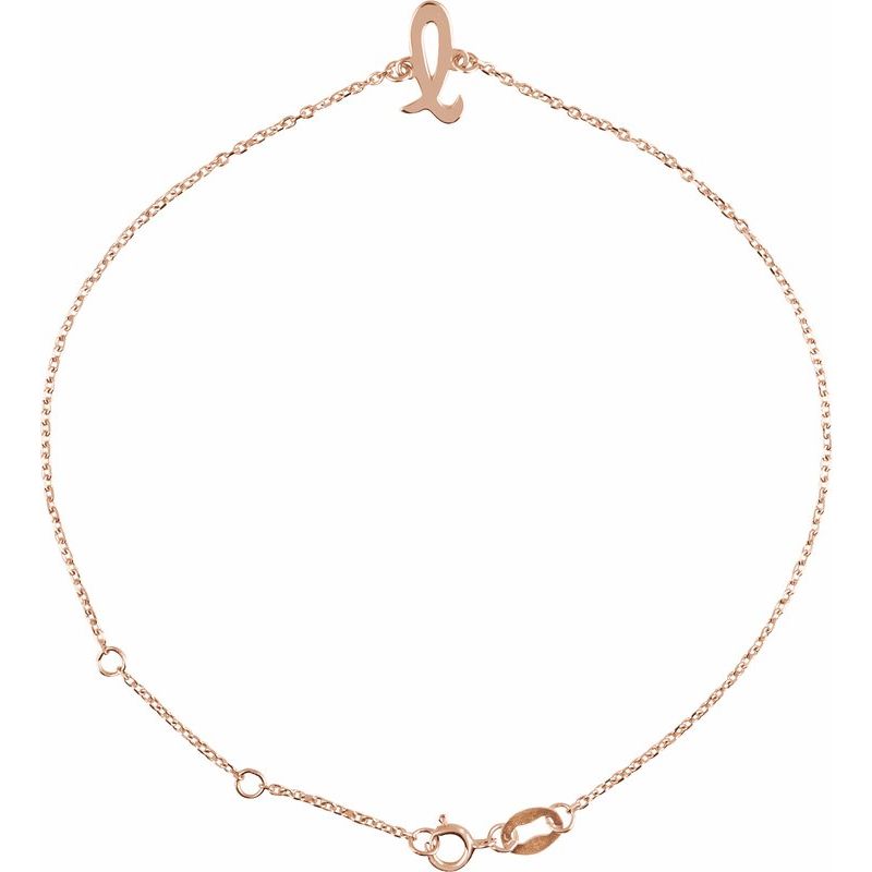Script Initial Bracelet