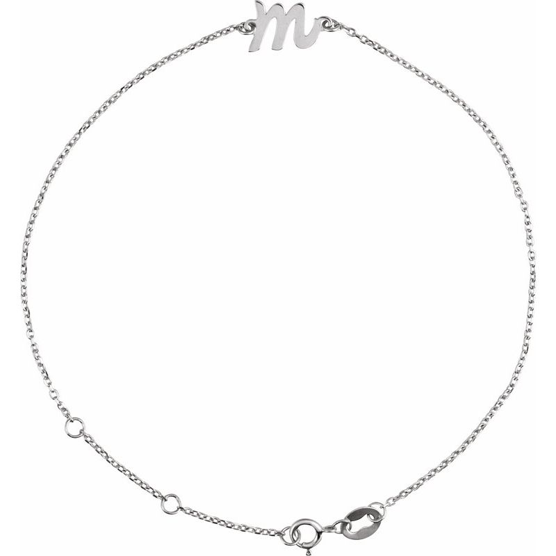 Script Initial Bracelet