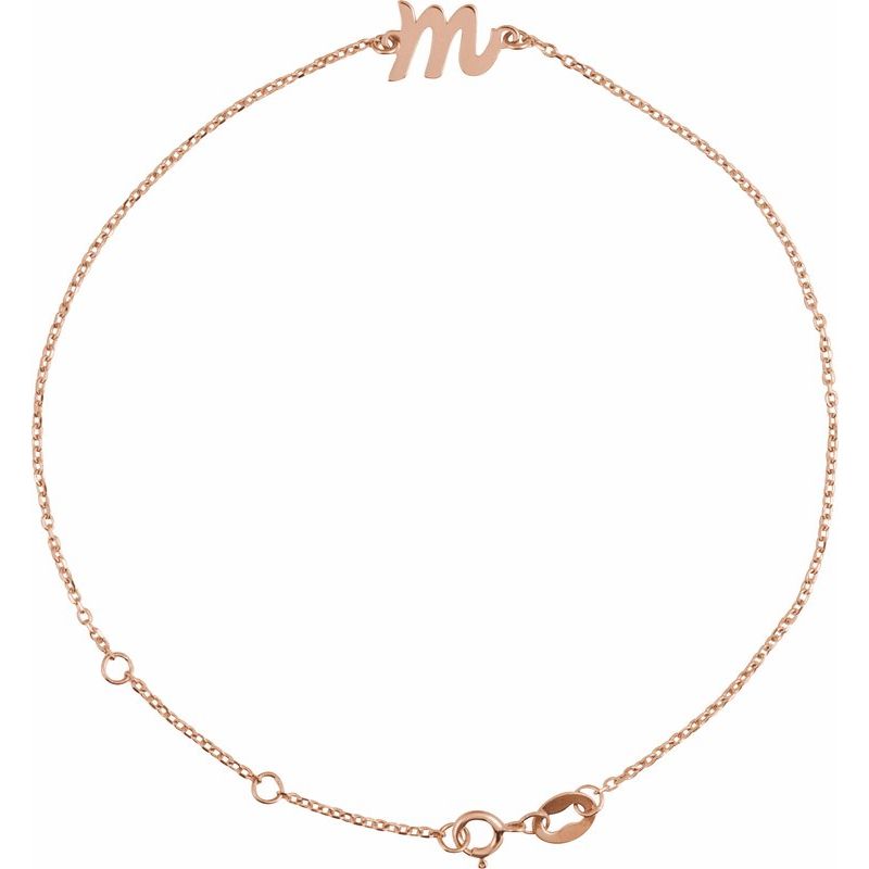 Script Initial Bracelet